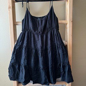 Black flowy dress